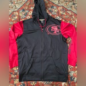 **SOLD**Nike San Francisco 49ers zip-up sweatshirt
